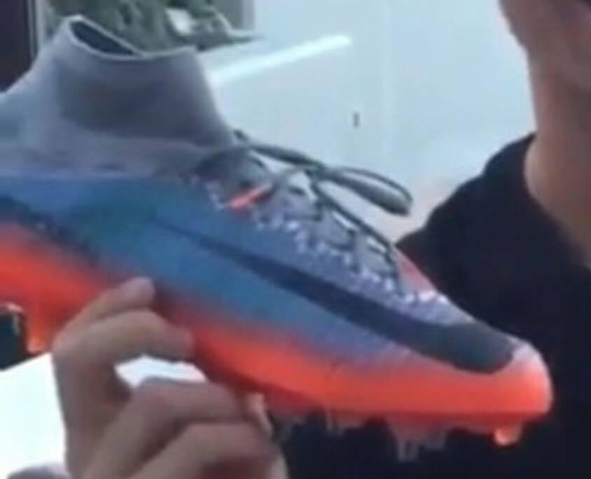 Cristiano Ronaldo Receives Odd Custom Nike Mercurial Superfly